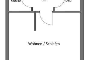 Sonnige 1-Zimmer-Wohnung mit bester Aussicht in Haidhausen – Einsteinstraße 104, 81675 Haidhausen Nord, München – Vorschaubild 2