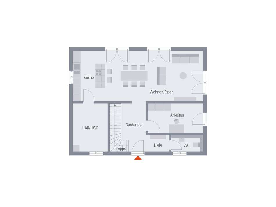 Grundriss Erdgeschoss