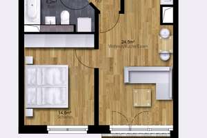 2 -Zimmer EG-Wohnung in Obergiesing mit Terrasse/Garten – Die vollständige Adresse der Immobilie erhältst du vom Anbieter., 81539 Obergiesing, München – Vorschaubild 7