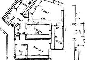 Stilvolle, gepflegte 3-Raum-Wohnung mit Balkon und Einbauküche in Köln Bocklemünd/Mengenich – Buschweg 23, 50829 Köln – Vorschaubild 1