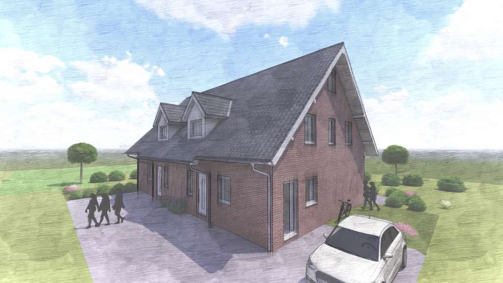 Immobilie in Velen - Wir bauen für Sie auf Ihrem Grundstück - großzügig wohnen in moderner Doppelhaushälfte - Bild 0