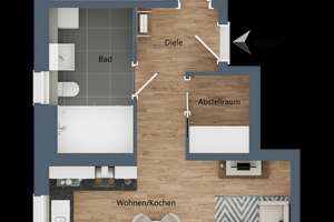 Via Dona - WE03 – Donaustaufer Str. 42, 93055 Reinhausen, Regensburg – Vorschaubild 2