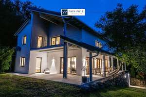Wohnen mit Weitblick - modernes Einfamilienhaus in traumhafter Hanglage mit großzügigem Grundstück u