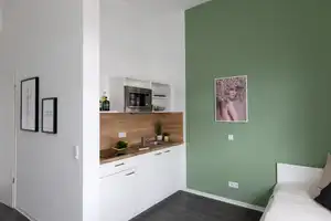 Frühjahrsangebot: Möbliertes Apartment in Düsseldorf- Rath! – Kanzlerstr. 8a, 40472 Düsseldorf – Vorschaubild 6