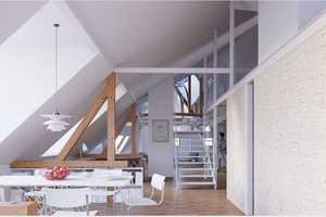 München Nymphenburg: Jugendstil DG mit Dachterrasse – Neuhausen, München, 80639 München – Vorschaubild 6