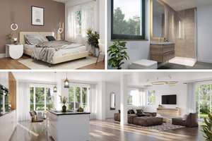 Neubau-Highlight in Stuttgart-Plieningen – Exklusives Einfamilienhaus in begehrter Feldrandlage – Die vollständige Adresse der Immobilie erhältst du vom Anbieter., 70599 Plieningen (Ortsteil), Stuttgart – Vorschaubild 9