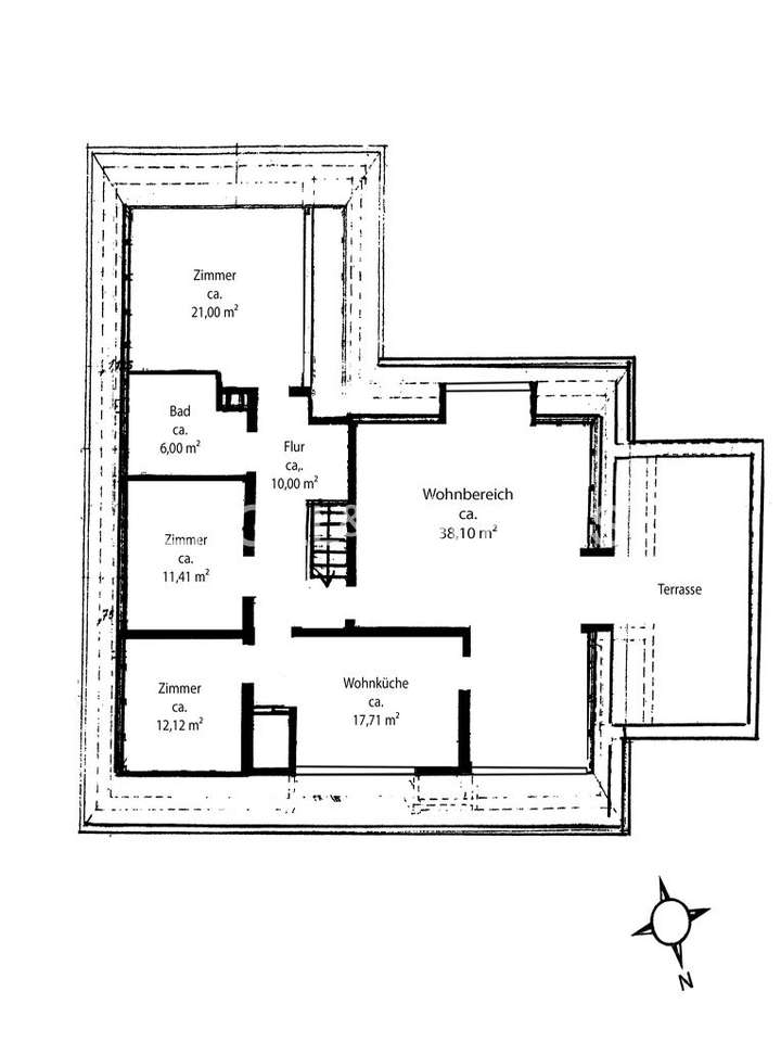 Grundriss Dachgeschoss