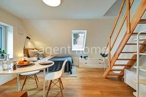 MÖBLIERT  - COZY LIVING - 2-Zi.-Maisonette in bester Lage – Die vollständige Adresse der Immobilie erhältst du vom Anbieter., 70192 Lenzhalde, Stuttgart – Vorschaubild 2