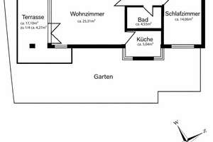 Aigner - Elegante Gartenwohnung mit Südwest-Terrasse in Bestlage Harlaching – Die vollständige Adresse der Immobilie erhältst du vom Anbieter., 81545 Harlaching, München – Vorschaubild 9