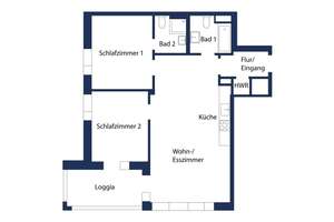 Nur wenige Minuten zum Strand | Geschmackvolle 3-Zimmer-Wohnung am Godewindpark – 23570 Travemünde, Lübeck – Vorschaubild 22