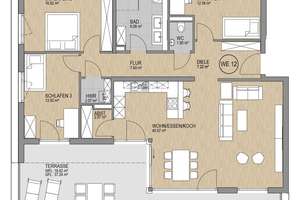 5-Zimmer Penthouse mit Dachterrasse