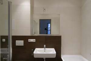 Exklusives Wohnen mit Loftcharakter – 3-Raum-Wohnung mit Terrasse, privatem Garten und Tiefgarage! – Kreuzstraße 14, 4103 Zentrum-Ost, Leipzig – Vorschaubild 9