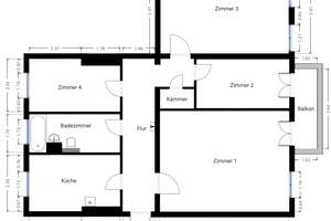 Bezugsfreie 4-Zimmer Wohnung mit Balkon I gepflegter Altbau – Große Seestraße 18, 13086 Weißensee, Berlin – Vorschaubild 12