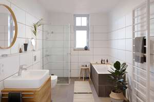 Super Wohnung mit hochwertiger Ausstattung ++ Fußbodenheizung und Echtholzparkett inclusive!! – Steinstr. 160, 14480 Am Stern, Potsdam – Vorschaubild 5