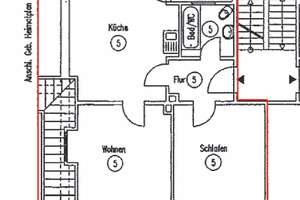 Helle 2-Zimmer-Altbauwohnung mit Loggia, Dielenboden & großer Wohnküche – Hindenburgstraße 53, 42117 Elberfeld West, Wuppertal – Vorschaubild 23