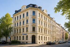 Traumhafte Altbauwohnung mit Balkon saniert/bezugsfrei – Naumburgerstr. 1, 4229 Plagwitz, Leipzig – Vorschaubild 3