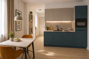 Charmante 2-Zimmer-Neubauwohnung mit Balkon und Einbauküche – Steinbühler Straße 4-6, 90443 Gostenhof, Nürnberg – Vorschaubild 1