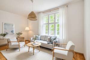 Charmante 2,5-Zimmer-Hochparterrewohnung in denkmalgeschützter Wohnanlage in Lichterfelde-West – Die vollständige Adresse der Immobilie erhältst du vom Anbieter., 12203 Lichterfelde, Berlin – Vorschaubild 15