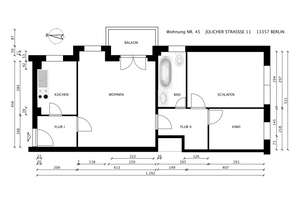 EASY LIVING in Mitte, bezugsfrei, Lift und Balkon - nur wenige Schritte zum Bahnhof Gesundbrunnen – Jülicher Straße 11, 13357 Gesundbrunnen, Berlin – Vorschaubild 21