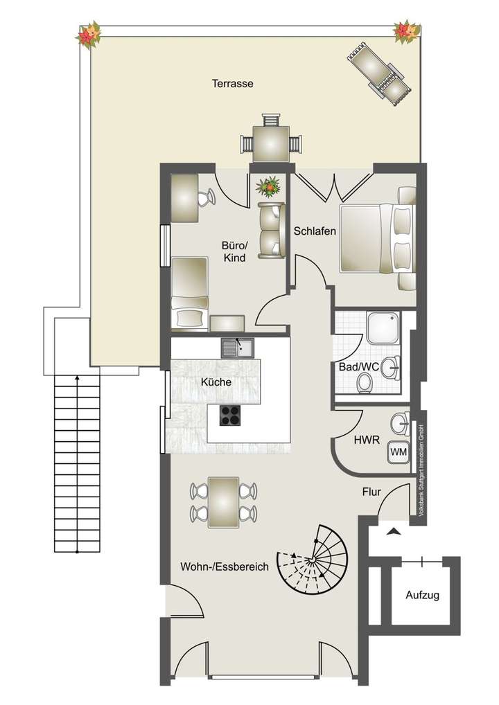 Grundriss 3. Obergeschoss link