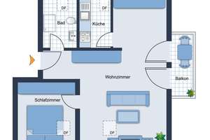 Zentral gelegene 2-Zimmer-Dachgeschosswohnung mit Nordostbalkon in Gilching – Die vollständige Adresse der Immobilie erhältst du vom Anbieter., 82205 Gilching – Vorschaubild 40