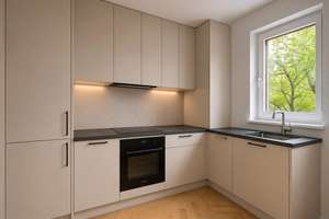 Bezugsfertig, sanierte 1-Zimmer-Wohnung mit Balkon & hochwertiger Ausstattung in Schwabing – Die vollständige Adresse der Immobilie erhältst du vom Anbieter., 80804 Am Luitpoldpark, München – Vorschaubild 5
