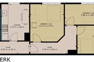 Zimmer frei - ab sofort! WG – Die vollständige Adresse der Immobilie erhältst du vom Anbieter., 80809 Am Riesenfeld, München – Vorschaubild 3
