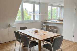 Erstbezug/Dachausbau: Exklusive klimatisierte Maisonette mit West-Dachterrasse & Garage in  Uninähe – 40225 Bilk, Düsseldorf – Vorschaubild 6