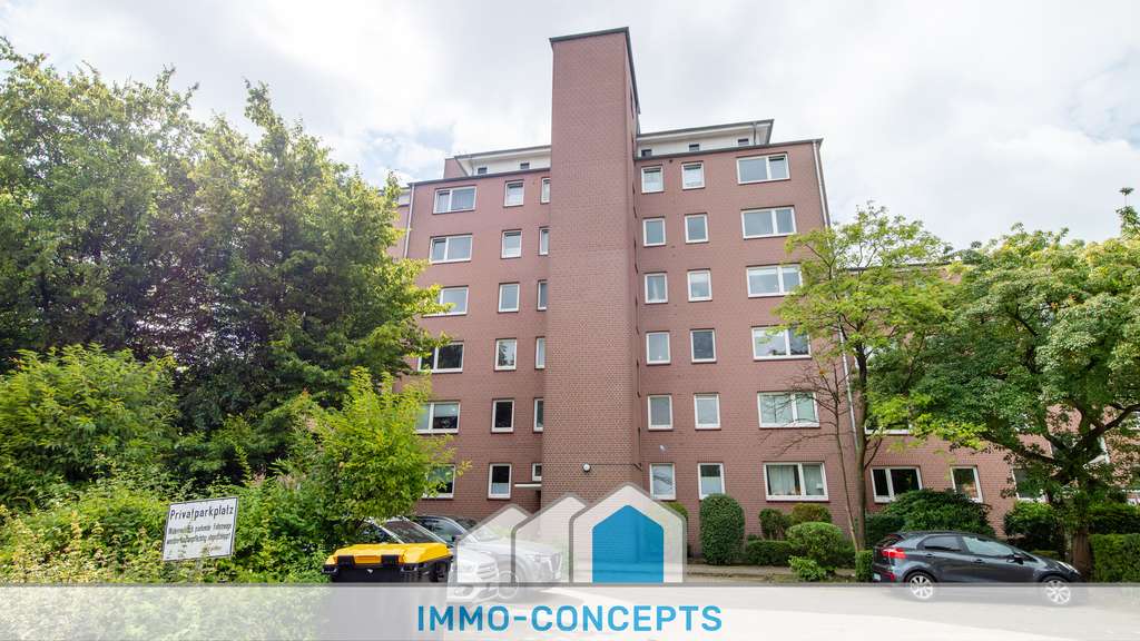 Immobilie in Rellingen - Helle 2-Zimmer-Wohnung mit Balkon und optimaler Raumaufteilung - Bild 0