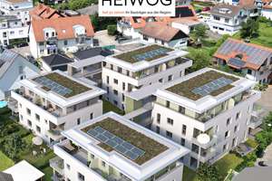 Moderne, barrierefreie 3-Zimmer-Neubauwohnung mit Privatgarten