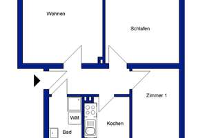 Erdgeschoss-Wohnung mit Loggia und Dusche! – Wohltbergstr. 13, 38440 Wohltberg, Wolfsburg – Vorschaubild 4
