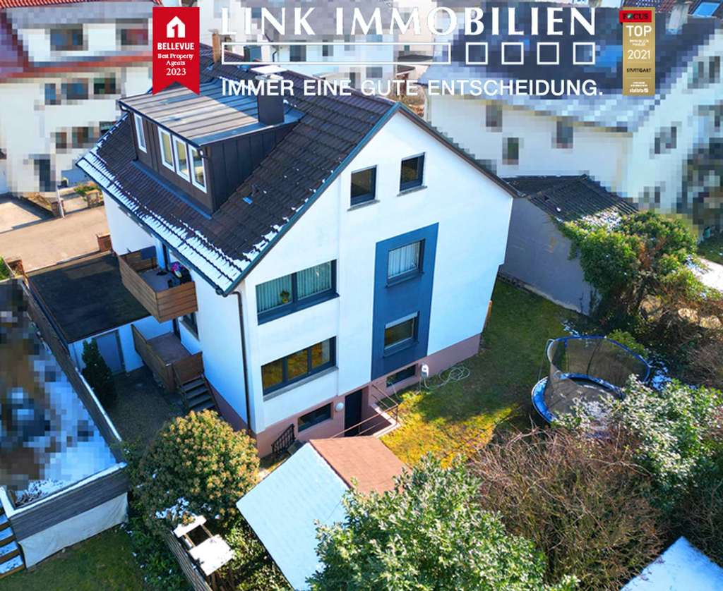 Kernen-Rommelshausen: Charmantes 3-Familienhaus in Top-Lage