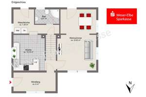 Charmantes Wohnhaus mit großem Grundstück – Die vollständige Adresse der Immobilie erhältst du vom Anbieter., 27574 Schiffdorferdamm, Bremerhaven – Vorschaubild 23