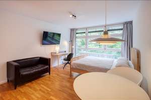 Möbliert: Schönes möbliertes Apartment in Schwabing-West – Die vollständige Adresse der Immobilie erhältst du vom Anbieter., 80799 Neuschwabing, München – Vorschaubild 2
