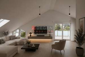 Erstbezug im Dachgeschoss (2.OG): 4-Zimmer-Wohnung mit Balkon in Huckarde.