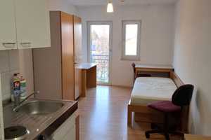 1-Zimmer Apartment | möbliert – Halmhuberstraße 2-8, 68219 Mannheim – Vorschaubild 1