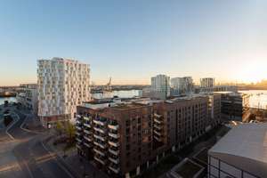 Luxus-Apartment im THE LYTE: vollmöbliert, Balkon & seitlicher Ausblick auf die Elbe – Die vollständige Adresse der Immobilie erhältst du vom Anbieter., 20457 HafenCity, Hamburg – Vorschaubild 16