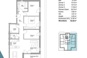 Großzügiges Penthouse im Alstertal - Willkommen Zuhause! – Die vollständige Adresse der Immobilie erhältst du vom Anbieter., 22393 Sasel, Hamburg – Vorschaubild 2