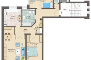 3 oder 4 Zimmerwohnung mit Lift, Garage, Sonnenbalkon – 22767 Altona-Altstadt, Hamburg – Vorschaubild 21
