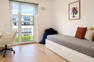 Hochwertig möblierte 3-Zimmer-Wohnung mit Süd-Loggia, TG und Einbauküche – Anneliese-Fleyenschmidt-Straße 15, 81737 Altperlach, München – Vorschaubild 8