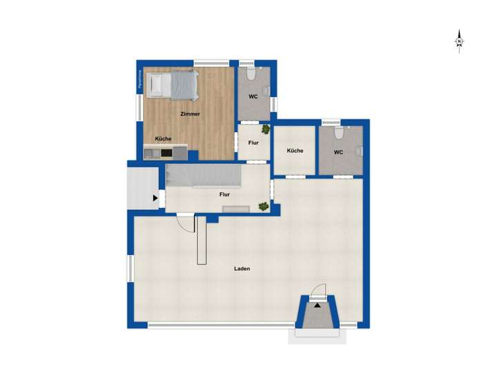 Grundriss - Erdgeschoss