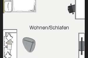 Helle Souterrain-Oase mit Terrasse – stilvoll möbliertes Wohnerlebnis – Mönchstraße 25, 70191 Am Pragfriedhof, Stuttgart – Vorschaubild 9