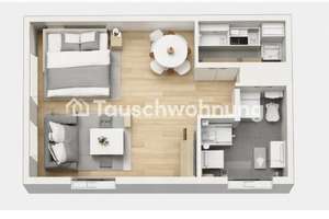 Tauschwohnung: 1,5-Zimmer-Wohnung in Dresden Neustadt zum Tauschen