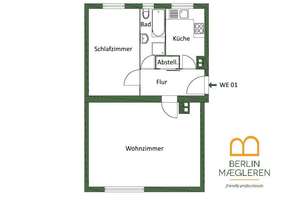 Vermietete 2-Zimmerwohnung mit PKW-Stellplatz im Sprengelkiez – Plantagenstraße 6, 13347 Wedding, Berlin – Vorschaubild 16