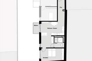 Helle 2-Zimmer-Wohnung (WE07) | barrierefrei im Innenhof! | Vermietung ab dem 01.04.26 – Die vollständige Adresse der Immobilie erhältst du vom Anbieter., 41061 Gladbach, Mönchengladbach – Vorschaubild 3