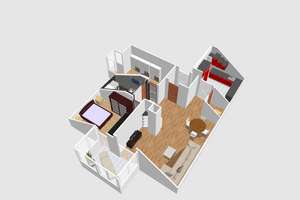Solide 3 Zimmer Dachgeschosswohnung mit Ausblick und Wintergarten in grüner Hinterhof Idylle – Am Gangsteig 21, 85551 Kirchheim bei München – Vorschaubild 19