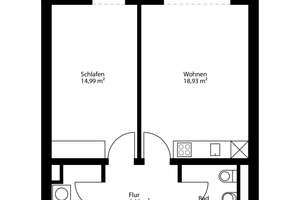 EICHE43 + Neubau zwischen Stadt und Grün + 2-Zimmer-Eigentumswohnung – Die vollständige Adresse der Immobilie erhältst du vom Anbieter., 24116 Schreventeich, Kiel – Vorschaubild 6