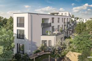 4-Zi.-Whg. in Süd-Ausrichtung mit Loggia, großzügigem Schlafbereich, 2 Bädern u. sep. Abstellraum