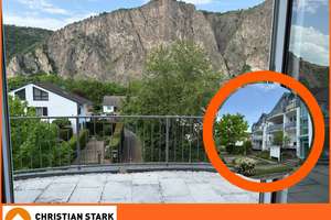 Sensationeller Rotenfelsblick, 125 m² 3 Zimmer-Maisonette u. TG-Platz für Ihr Wohnmobil!