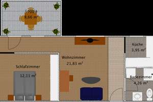1,5-Zimmer-Wohnung mit Süd-Loggia in Darmstadt-West – Schepp Allee 13, 64295 Darmstadt-West, Darmstadt – Vorschaubild 1